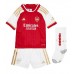 Arsenal Benjamin White #4 Dětské Oblečení Domácí Dres 2023-24 Krátkým Rukávem (+ trenýrky)
